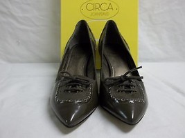 Circa Joan &amp; David Size 6 M Austero Grey Leather Pumps Heels New Womens Shoes - £69.30 GBP