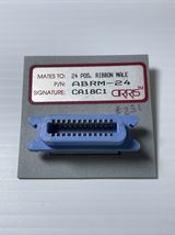 Cirris Systems ABRM-24 CA18C1 Mates to 24 Pos Continuity Tester Adapter ... - $14.84