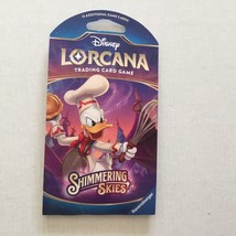 NEW Disney Lorcana Shimmering Skies Trading Card Game Donald Duck Art - $12.30