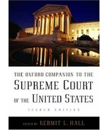 The Oxford Companion to the Supreme Court of the United States by Hall: New - $458.60 MXN