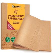 Heavy Duty Unbleached Parchment Paper, 200 Pcs, 9X13 Inch,Brown - $28.02