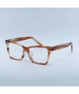 CELINE CL50023F 056 Flamed Orange Havana 55mm Eyeglasses New Authentic - $166.06