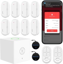 Cpvan Home Alarm System Wireless, Diy Smart Door/Window Alarm, Work With Alexa - £55.29 GBP