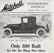Mitchell Motor Cabriolet Limited 500 Run 1916 Advertisement Automobilia ... - $19.99