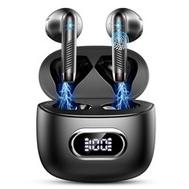 Wireless Earbud, Bluetooth 5.3 Headphones 2022 Bluetooth Earbud With 4 Enc Mics, - £42.99 GBP