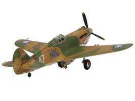 Curtiss P-40B HAWK 81A-2 Aircraft Fighter 3rd Pursuit Squadron American 1/72 - $81.17
