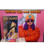 Die Hard Retro LED backlit VHS Case Desk or wall Clock. Man cave, Office... - $479.04 MXN