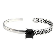 FOXANRY Silver Color Bracelets for Women Fashion Hip Hop Vintage Creative Chain  - £17.48 GBP