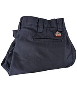 Bulwark FR Pants Navy Blue Mens sz 36X34 Flame Resistant (Measures 38x33) - $34.65
