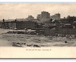 The Old and the New Cityscape Cincinnati Ohio UNP UDB Postcard R16 - $16.88