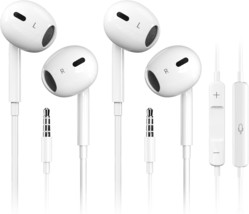 Wired Earbuds Ultra clear calls no noise Headphones Earbuds Wired 3.5mm in Ear E - £35.41 GBP