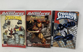 3x Lot Of Marvel Comics Spiderman Family Ironman  Spider-man Legends Avengers - £11.01 GBP
