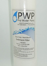 Sediment Filter RO Systems Drinking Water 2-Pk 1 MICRON | Free Shipping/Return - £12.02 GBP