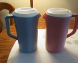 two vintage Rubbermaid pitchers 2 1/4 quarts each - $18.99
