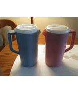 two vintage Rubbermaid pitchers 2 1/4 quarts each - $18.99