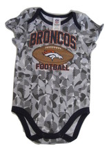NFL Baby Onsies Denver Broncos Short Sleeve &amp; Legs Crotch Snap 9-12  Mo ... - £13.58 GBP