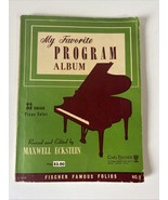 My Favorite Program Album Maxwell Ecktein 1943 - €15,40 EUR