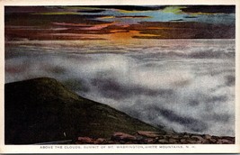 Above the Clouds Mount Washington Summit White Mountains NH UNP WB Postcard L4 - £3.12 GBP
