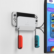 KUNSLUCK Wall Mount for Switch/Switch OLED, Metal Material Wall Mount Holder - £33.66 GBP