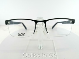 SAFILO SA-1081 (13L)  Matt Grey 54-19-145 Eyeglass Frames Eyewear - £33.44 GBP