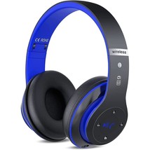 6S Bluetooth Headphones Over-Ear, Hi-Fi Stereo Foldable Wireless Stereo Headsets - £33.80 GBP