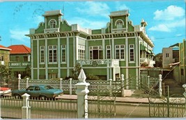 Dutch Architecture in the City of Oranjestad Aruba Postcard Posted 1974 - £5.89 GBP