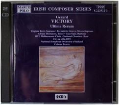 Gerard Victory Ultima Rerum 2-Disc Cd Set Marco Polo Irish Composer Series 1994 - £14.19 GBP
