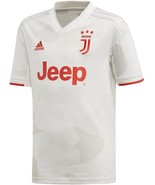 Adidas Juventus Beige Red Jeep 19-20 Away Jersey Youth Kid Size  - $61.98 CAD