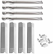Grill Heat Plates Burners Stainless Steel Replacement Kit For Nexgrill K... - £25.63 GBP