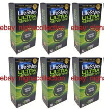 12x LS. Ultra Sensitive Natural Feeling Lubricated Latex Condoms 12-Ct/Box=144Ct - £46.40 GBP