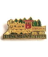 Stone Mountain Park Railroad Georgia Souvenir Pin Steam Locomotive Train... - $17.68 CAD