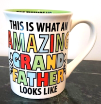 Lorrie Veasey Amazing Grandfather Our Name Is Mud Coffee Mug Grandpa Large Cup - £7.90 GBP