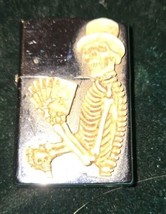 Skeleton  Flip Top Lighter Star brand - $26.17