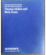 Sotheby&#39;s Catalog American Furniture of the Late Thomas Mellon and Betty... - £15.63 GBP