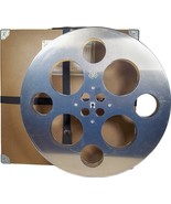 35mm Solid Hub Genuine Vintage Raw Aluminum 18½ Inch Film Reel