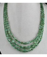 Vintage Natural Emerald Beads Cabochon 3 L 376 Ct Certified Gemstone Nec... - €6.354,23 EUR