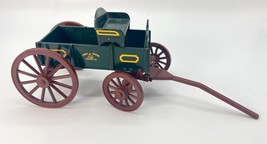 Vintage John Deere Die Cast 90&#39;s Buckboard Wagon 1/16 Scale Model Toy 18... - $48.33