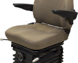 Backhoe Seat Brown Fabric Fits John Deere 310G 310J 310SG 315SG 315SJ 32... - $1,069.99