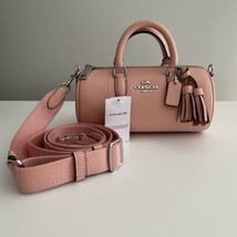 Coach CJ571 Lacey Light Pink Pebbled Leather Crossbody Shoulder Bag NWT ... - £127.57 GBP