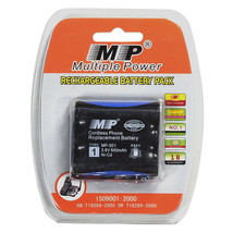 Rechargeable 3.6 Volt Mp-501 Blister Pack (1 Cell) 650Mah Ni-Cd - £14.93 GBP