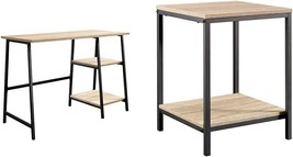 The North Avenue Desk And Side Table By Sauder Are Both Finished In Charter Oak. - $280.98