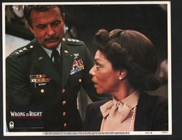 Wrong is Right Lobby Card #2-1982-Robert Conrad and Rosalind Cash - £21.99 GBP