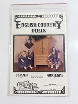 Country Heirlooms by Dina English Country Dolls Pattern for 2 Dolls and ... - £5.96 GBP