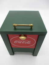 Coca-Cola Willits Music Box Plays Favorite Things Works Rare Glascock Cooler - £23.74 GBP