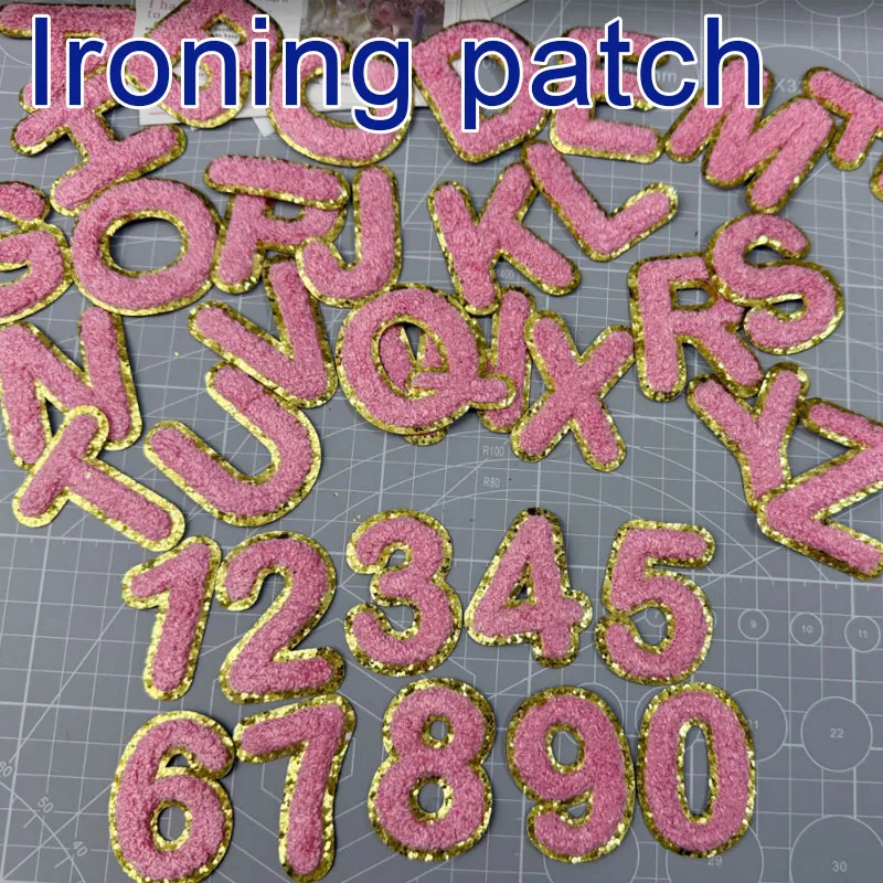 A-Z Letter Ironing Patch for Clothes and Bag Embroidery Appliques Towel ... - $1.06 CAD