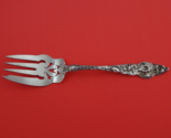 Les Six Fleurs by Reed and Barton Sterling Silver Cold Meat Fork 5 Pierc... - $206.91