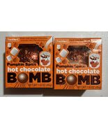 Frankfort Hot Chocolate PUMPKIN SPICE Cocoa bombs Set Of 2 TIKTOK RARE FALL - $271.24 MXN