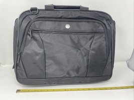 Targus Laptop Bag — Black 16.5&quot; Classic Slim Briefcase Messenger Bag, W/STRAP - £21.10 GBP