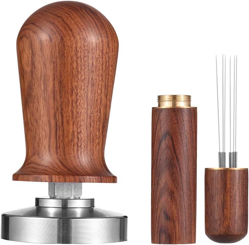 Decdeal 51Mm Espresso Tamper And Stirrer Set, Coffee Tamper With Spring ... - $36.99