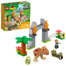 LEGO T. rex and Triceratops Dinosaur Breakout DUPLO (10939) - £39.42 GBP